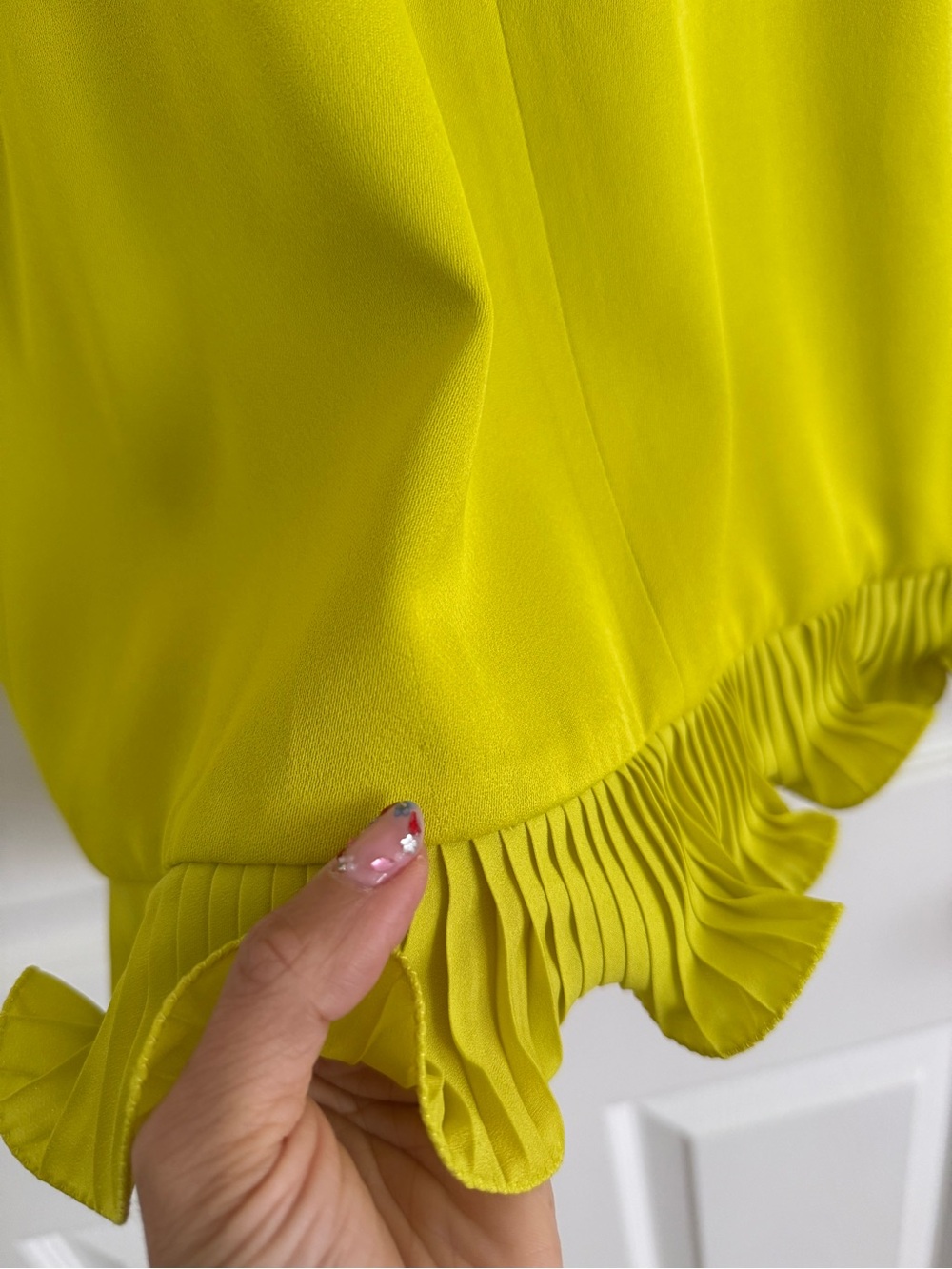 ALEXIS Levante Embellished Mini Dress Mystic Chartreuse NEW with tags - Picture 6 of 9